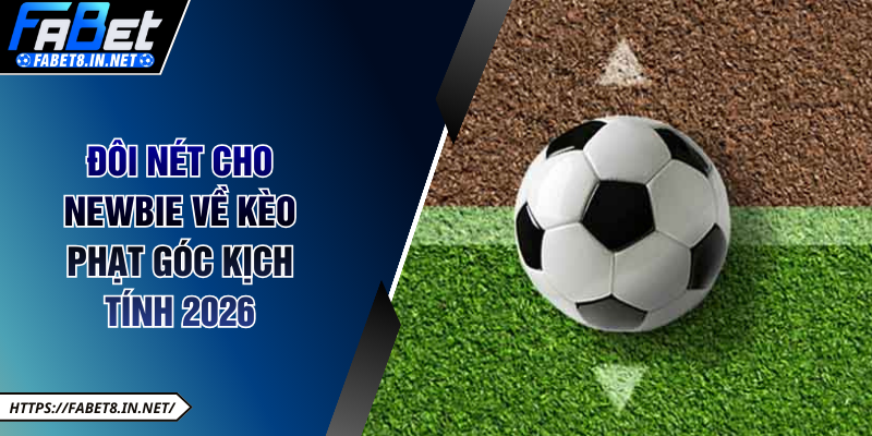 Đôi nét cho newbie về kèo phạt góc kịch tính 2026