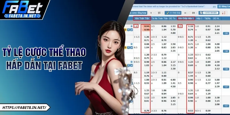 Tỷ lệ cược thể thao hấp dẫn tại FABET